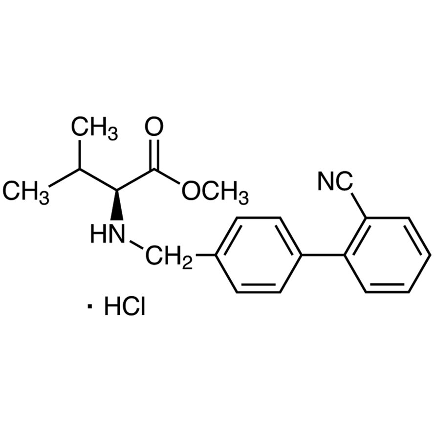 N-(2'-Cyanobiphenyl-4-ylmethyl)-L-valine Methyl Ester Hydrochloride >98.0%(T)(HPLC) - CAS 482577-59-3