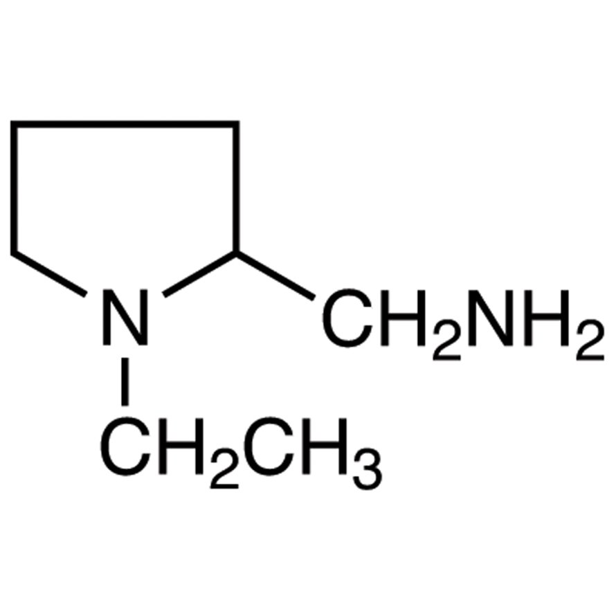2-(Aminomethyl)-1-ethylpyrrolidine >98.0%(GC)(T) - CAS 26116-12-1