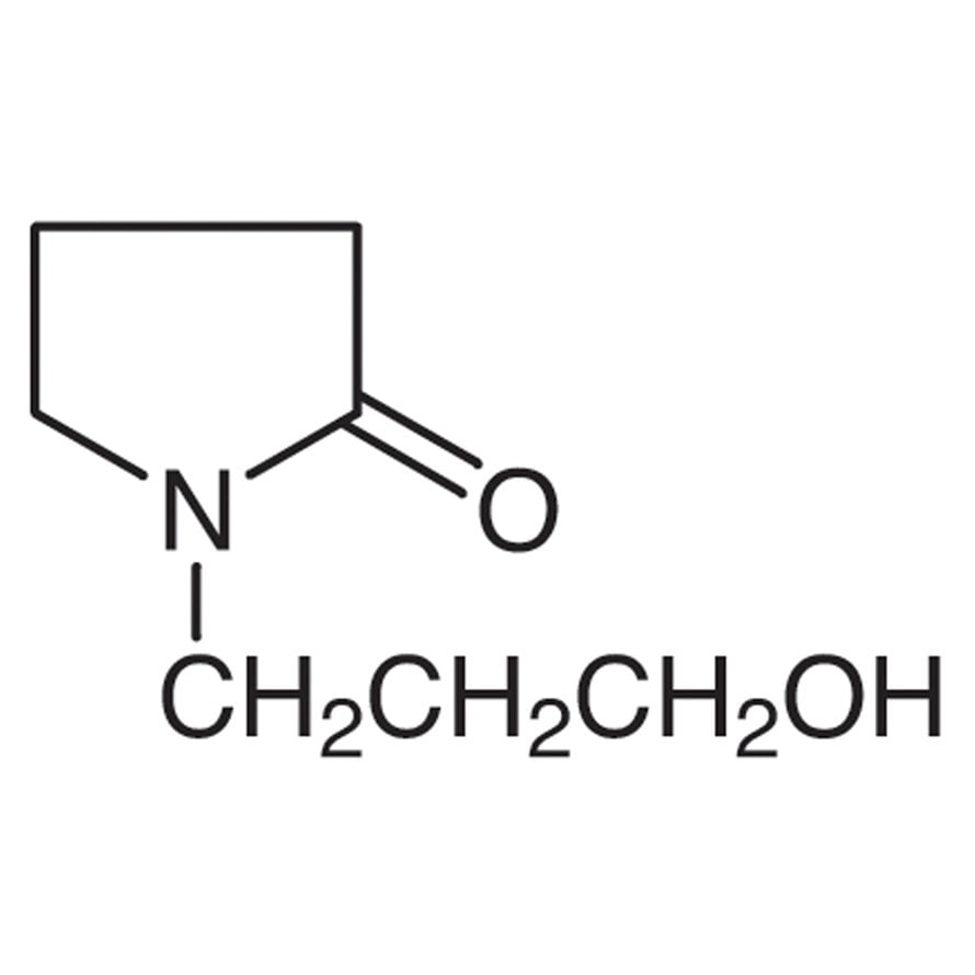 1-(3-Hydroxypropyl)-2-pyrrolidone >96.0%(GC) - CAS 62012-15-1