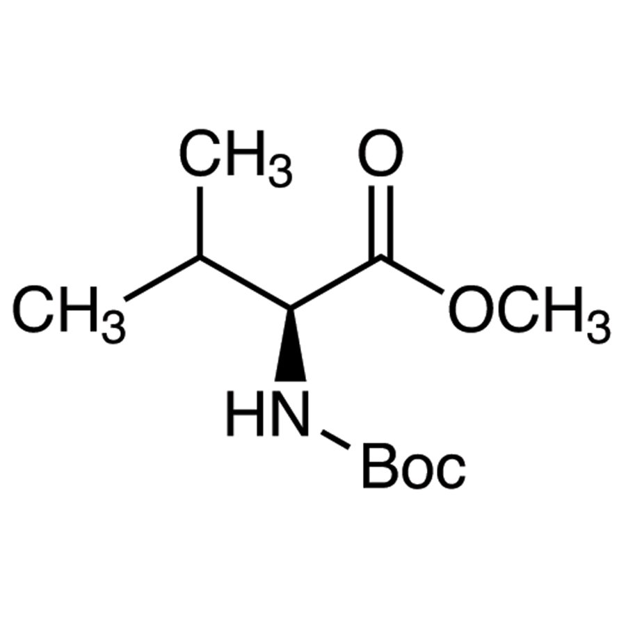 N-(tert-Butoxycarbonyl)-L-valine Methyl Ester >95.0%(T)(HPLC) - CAS 58561-04-9