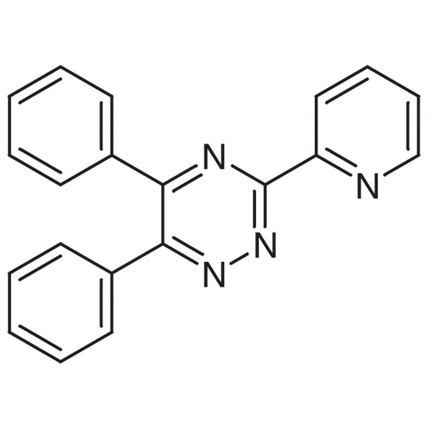5,6-Diphenyl-3-(2-pyridyl)-1,2,4-triazine >98.0%(T)(HPLC) - CAS 1046-56-6