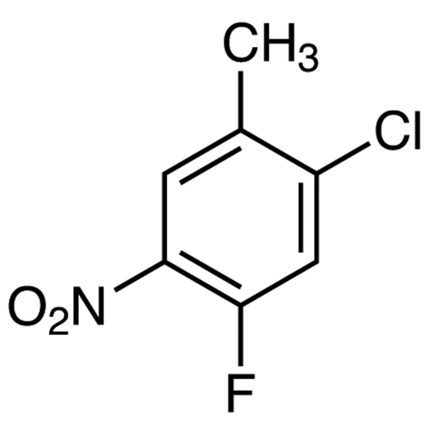2-Chloro-4-fluoro-5-nitrotoluene >98.0%(GC) - CAS 112108-73-3