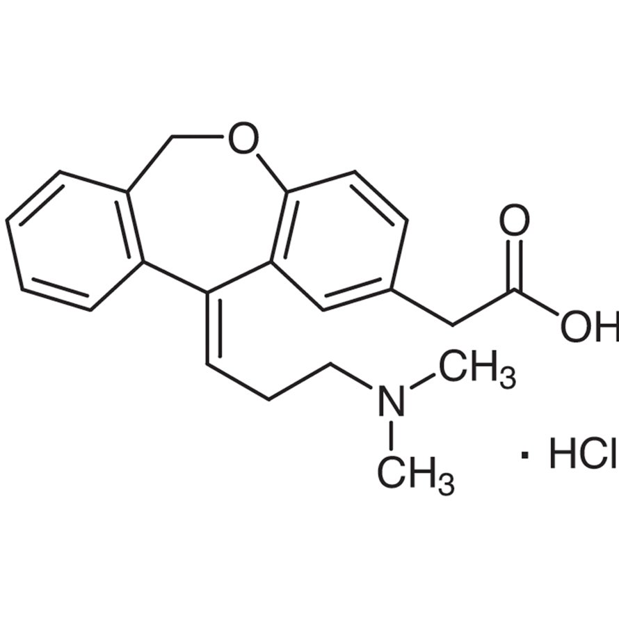 Olopatadine Hydrochloride >98.0%(T)(HPLC) - CAS 140462-76-6