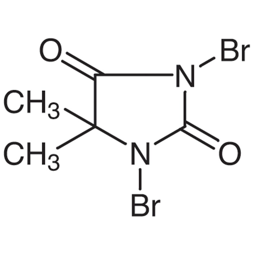1,3-Dibromo-5,5-dimethylhydantoin >97.0%(T) - CAS 77-48-5