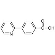 4-(2-Pyridyl)benzoic Acid >98.0%(GC)(T) - CAS 4385-62-0