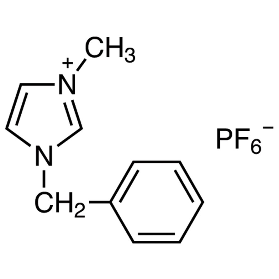 1-Benzyl-3-methylimidazolium Hexafluorophosphate >98.0%(HPLC)(N) - CAS 433337-11-2