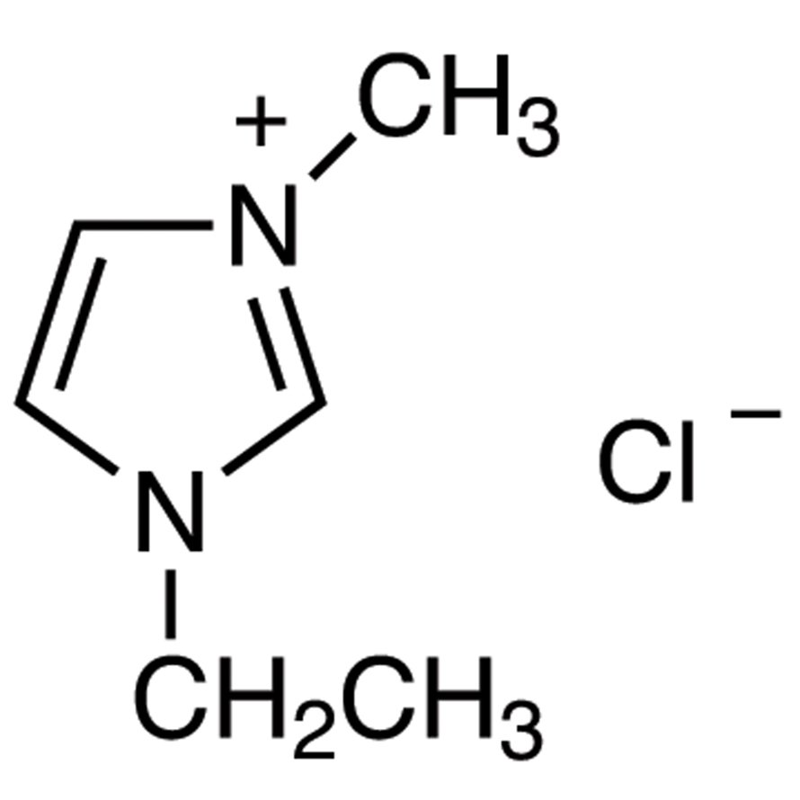 1-Ethyl-3-methylimidazolium Chloride >98.0%(T)(HPLC) - CAS 65039-09-0