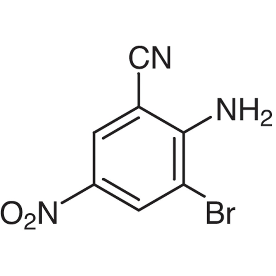 2-Amino-3-bromo-5-nitrobenzonitrile >98.0%(GC)(N) - CAS 17601-94-4