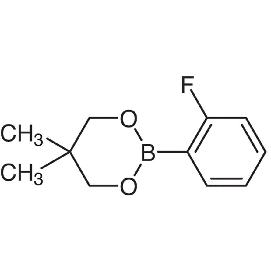 2-(2-Fluorophenyl)-5,5-dimethyl-1,3,2-dioxaborinane >98.0%(T) - CAS 346656-39-1