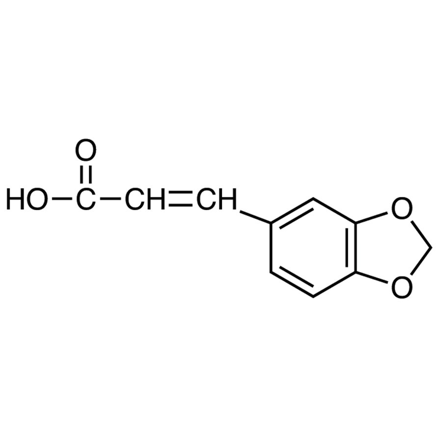 3,4-Methylenedioxycinnamic Acid >98.0%(T)(HPLC) - CAS 2373-80-0