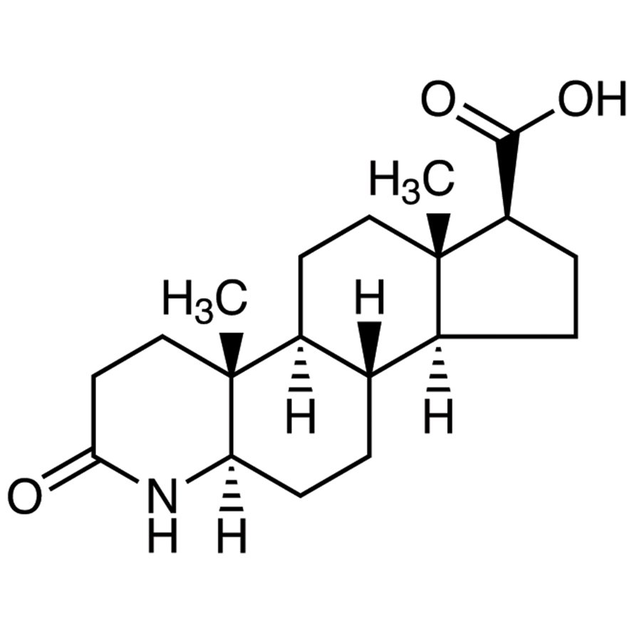3-Oxo-4-aza-5α-androstan-17β-carboxylic Acid >98.0%(T)(HPLC) - CAS 103335-55-3