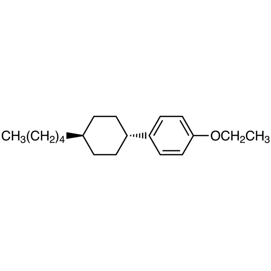 1-Ethoxy-4-(trans-4-pentylcyclohexyl)benzene >98.0%(GC) - CAS 84540-32-9