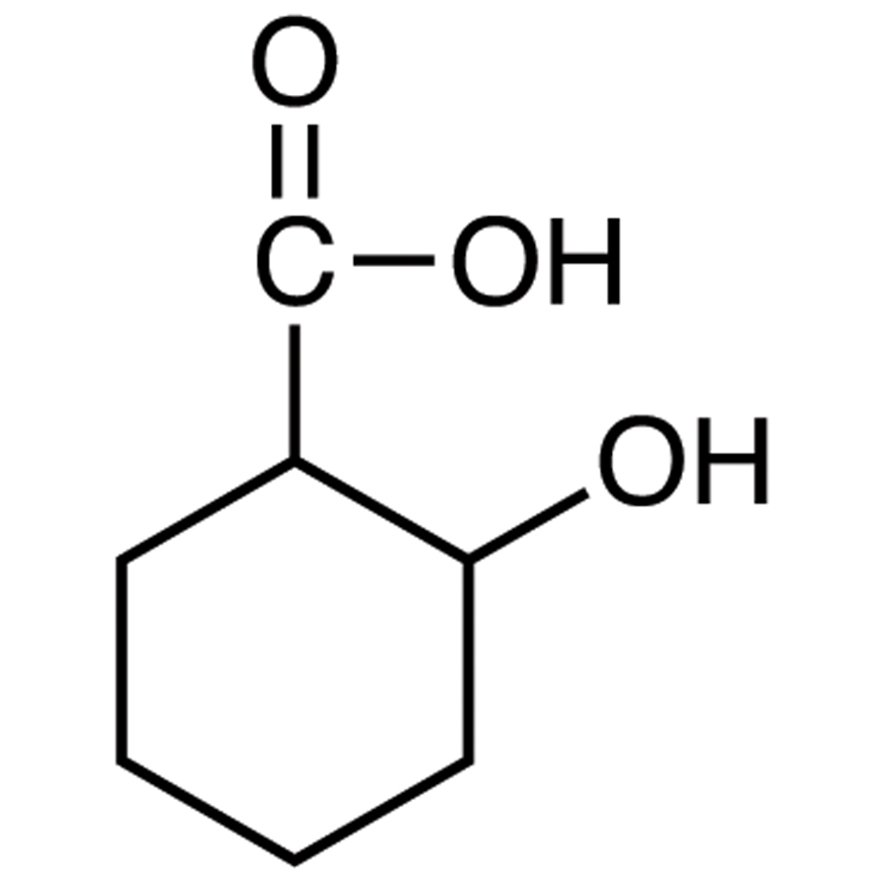 2-Hydroxycyclohexanecarboxylic Acid (cis- and trans- mixture) >98.0%(GC)(T) - CAS 609-69-8