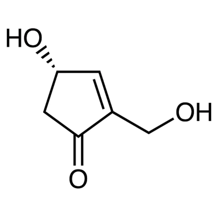 (S)-4-Hydroxy-2-(hydroxymethyl)-2-cyclopenten-1-one >90.0%(GC) - CAS 2271090-84-5
