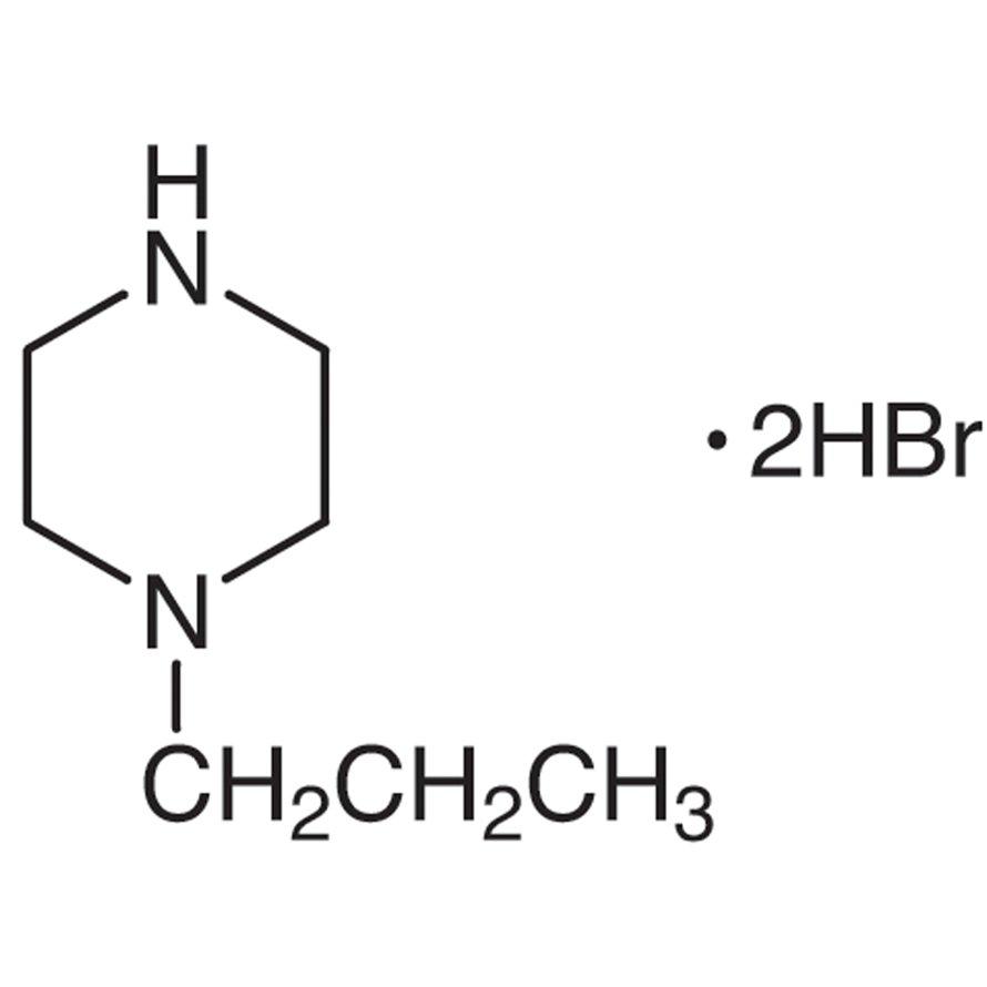 1-Propylpiperazine Dihydrobromide >98.0%(T) - CAS 64262-23-3