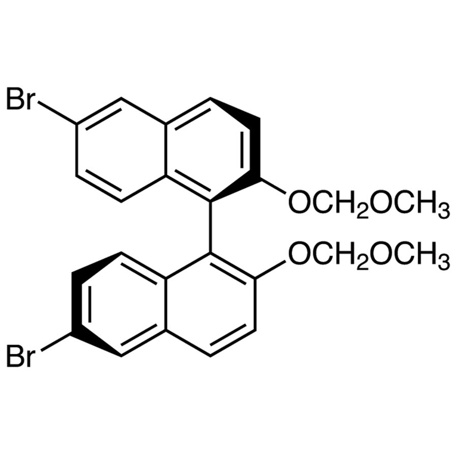 (R)-6,6'-Dibromo-2,2'-bis(methoxymethoxy)-1,1'-binaphthyl >98.0%(T)(HPLC) - CAS 179866-74-1
