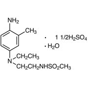 N4-Ethyl-N4-(2-methanesulfonamidoethyl)-2-methyl-1,4-phenylenediamine Sesquisulfate Monohydrate >98.0%(T)(HPLC) - CAS 24567-76-8