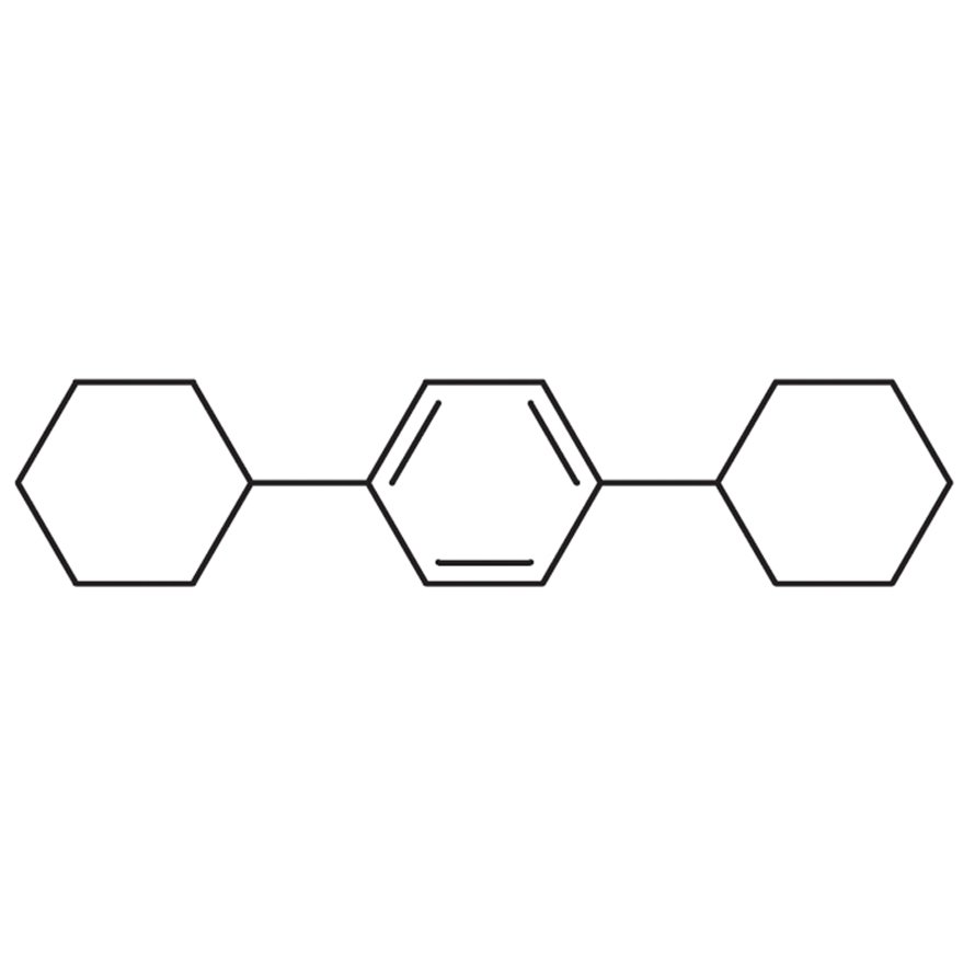 1,4-Dicyclohexylbenzene >98.0%(GC) - CAS 1087-02-1