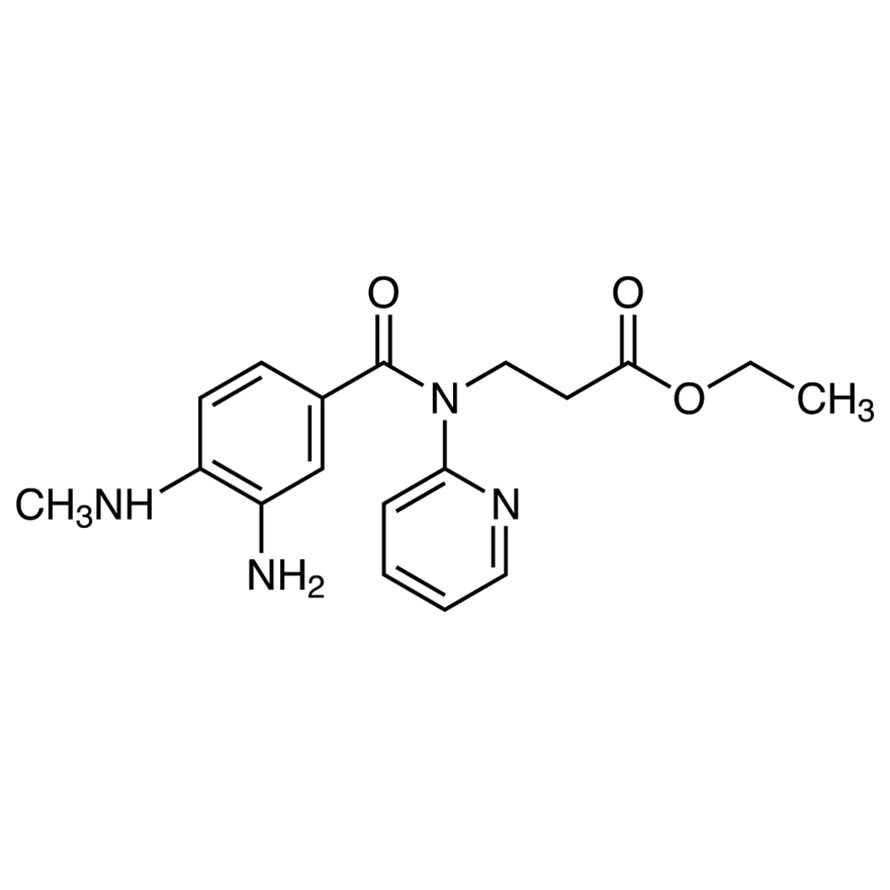 Ethyl 3-[3-Amino-4-(methylamino)-N-(2-pyridyl)benzamido]propionate >98.0%(T)(HPLC) - CAS 212322-56-0
