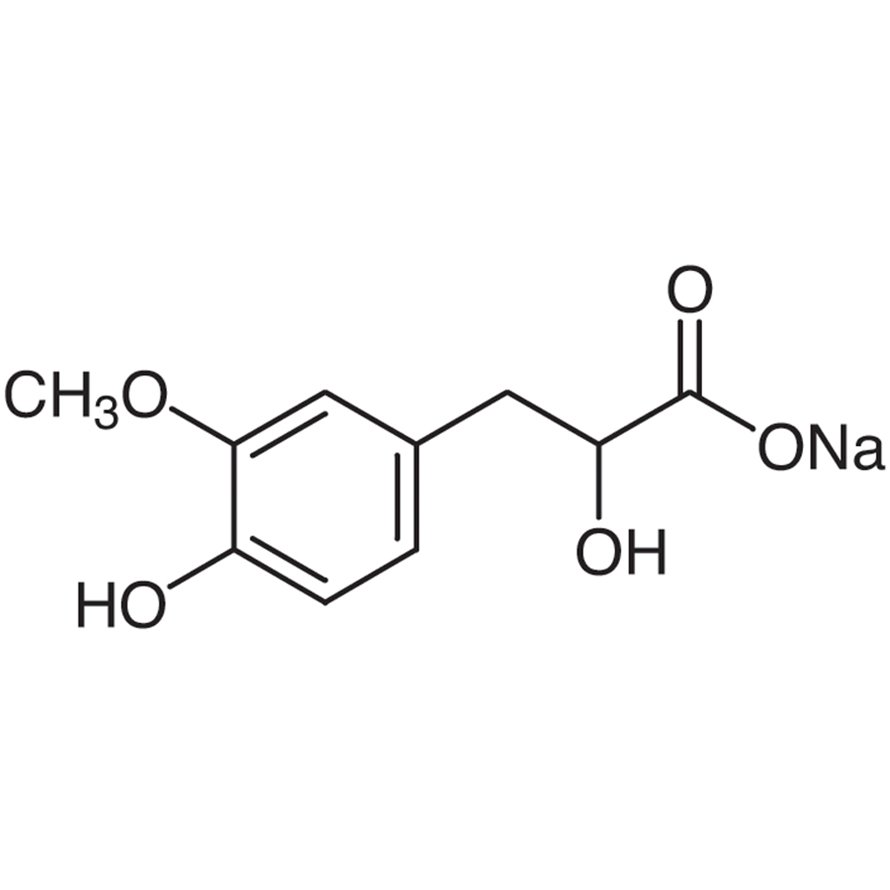 Sodium 3-(4-Hydroxy-3-methoxyphenyl)lactate >99.0%(HPLC) - CAS 77305-02-3