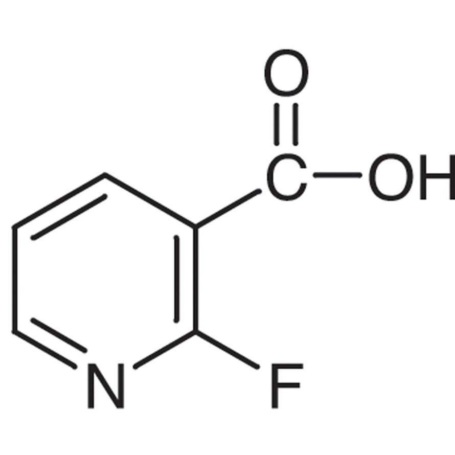 2-Fluoronicotinic Acid >98.0%(GC)(T) - CAS 393-55-5