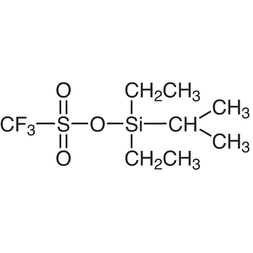 Diethylisopropylsilyl Trifluoromethanesulfonate >98.0%(T) - CAS 126889-55-2