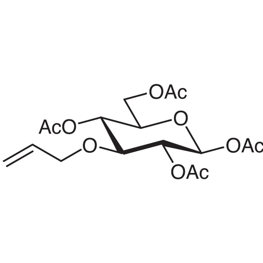 1,2,4,6-Tetra-O-acetyl-3-O-allyl-β-D-glucopyranose >98.0%(HPLC) - CAS 39698-00-5