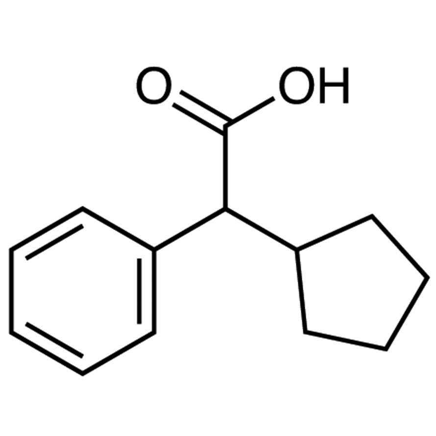 α-Cyclopentylphenylacetic Acid >98.0%(T) - CAS 3900-93-4