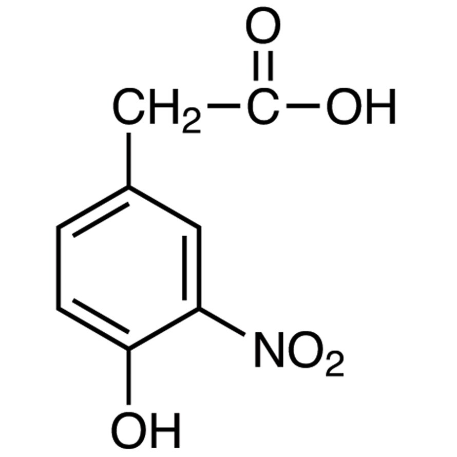 4-Hydroxy-3-nitrophenylacetic Acid >98.0%(T) - CAS 10463-20-4
