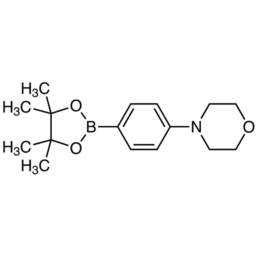 4-[4-(4,4,5,5-Tetramethyl-1,3,2-dioxaborolan-2-yl)phenyl]morpholine >98.0%(GC) - CAS 568577-88-8