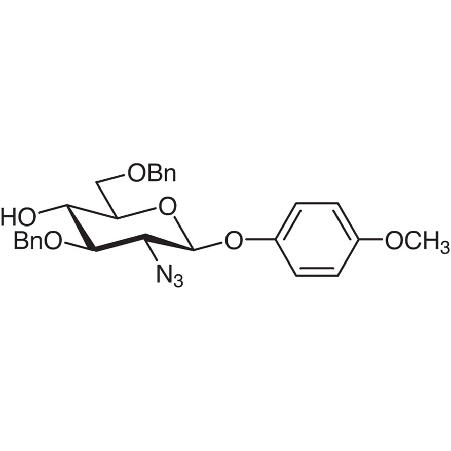 4-Methoxyphenyl 2-Azido-3,6-di-O-benzyl-2-deoxy-β-D-glucopyranoside  - CAS 1272755-25-5