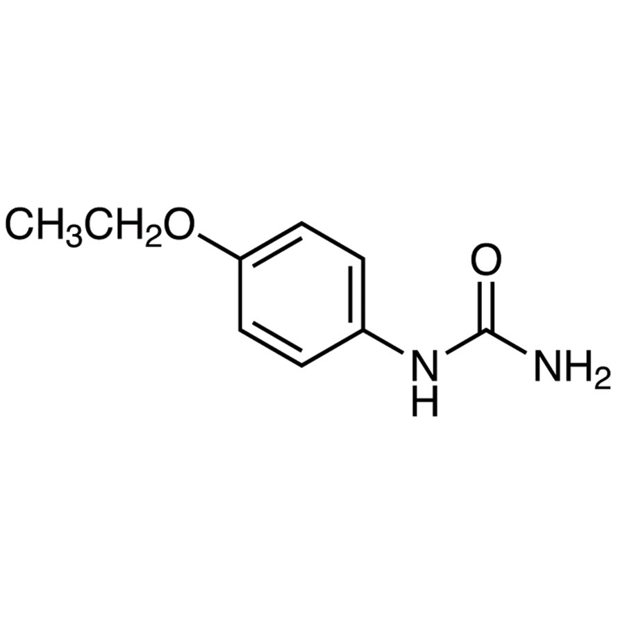 (4-Ethoxyphenyl)urea >98.0%(HPLC)(N) - CAS 150-69-6