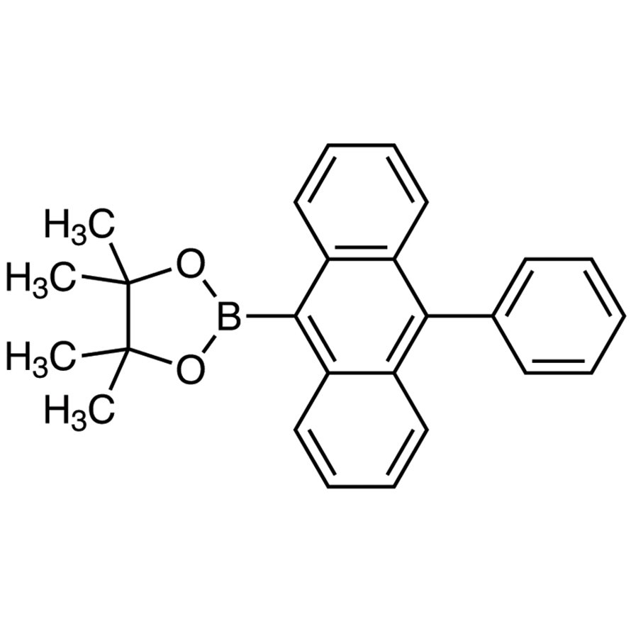 4,4,5,5-Tetramethyl-2-(10-phenylanthracen-9-yl)-1,3,2-dioxaborolane >98.0%(GC) - CAS 460347-59-5