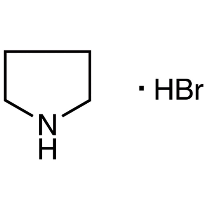 Pyrrolidine Hydrobromide >98.0%(T) - CAS 55810-80-5