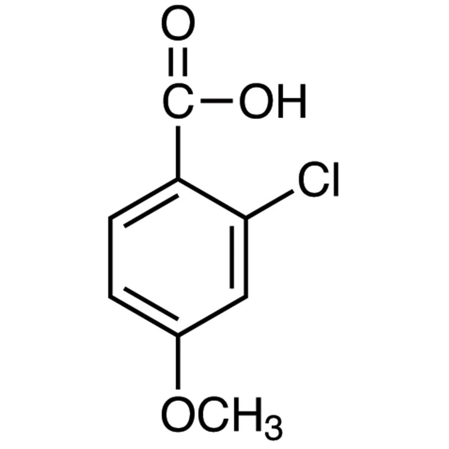 2-Chloro-4-methoxybenzoic Acid >98.0%(GC)(T) - CAS 21971-21-1