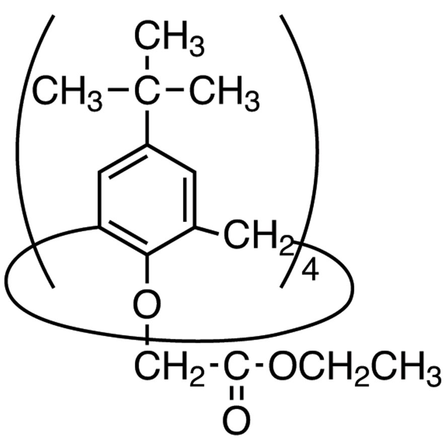 Tetraethyl 4-tert-Butylcalix[4]arene-O,O',O'',O'''-tetraacetate >96.0%(HPLC) - CAS 97600-39-0