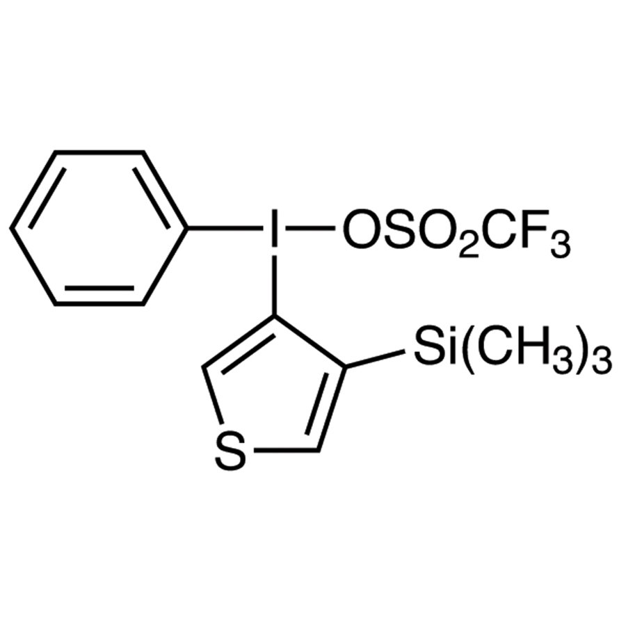 Phenyl[4-(trimethylsilyl)thiophen-3-yl]iodonium Trifluoromethanesulfonate >95.0%(HPLC) - CAS 175224-35-8