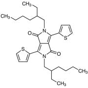 2,5-Bis(2-ethylhexyl)-3,6-di(2-thienyl)-2,5-dihydropyrrolo[3,4-c]pyrrole-1,4-dione >98.0%(HPLC) - CAS 1185885-86-2