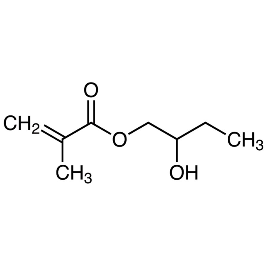 2-Hydroxybutyl Methacrylate (mixture of isomers) (stabilized with MEHQ) >97.0%(GC) - CAS 13159-51-8