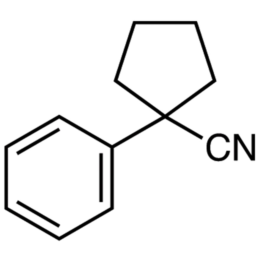 1-Phenylcyclopentanecarbonitrile >98.0%(GC) - CAS 77-57-6