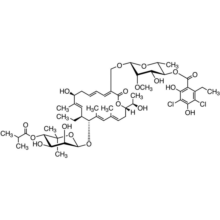 Fidaxomicin >98.0%(HPLC) - CAS 873857-62-6