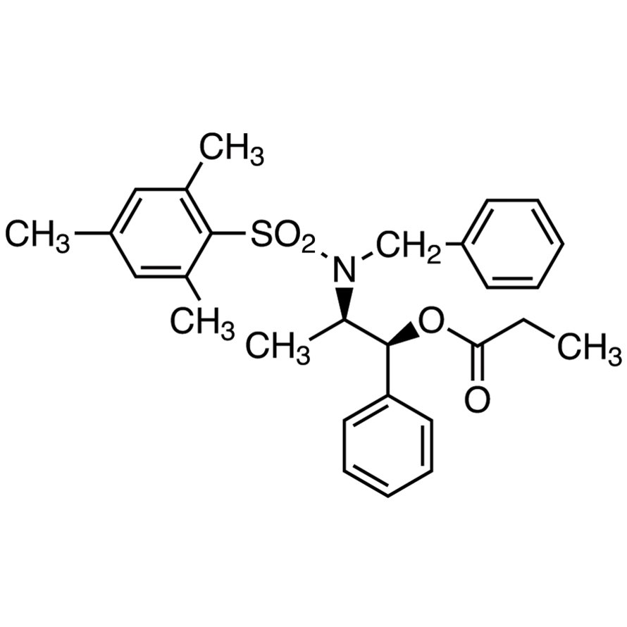 (1S,2R)-2-[N-Benzyl-N-(mesitylenesulfonyl)amino]-1-phenylpropyl Propionate [Reagent for anti-selective asymmetric aldol reaction] >98.0%(HPLC) - CAS 187324-67-0