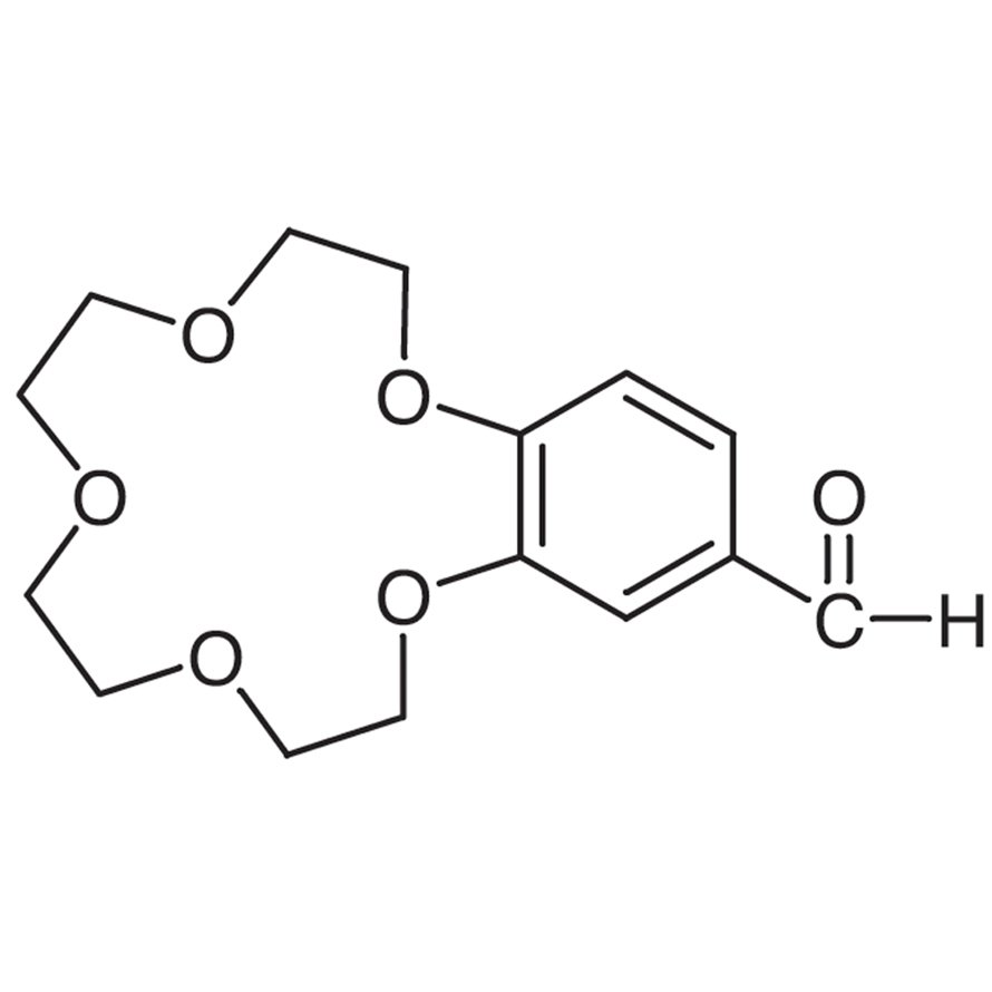 4'-Formylbenzo-15-crown 5-Ether >98.0%(GC) - CAS 60835-73-6