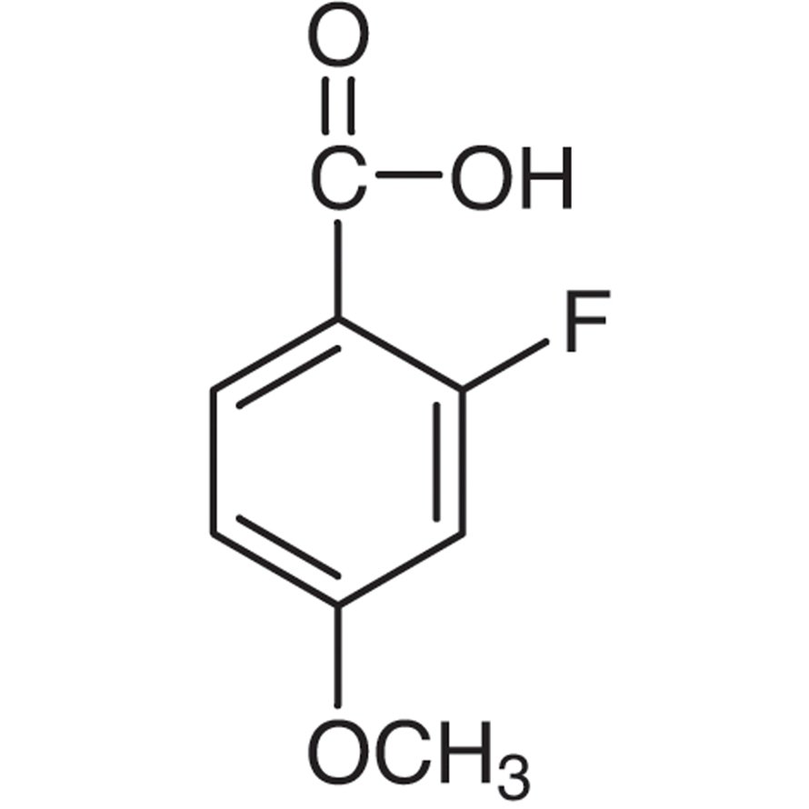 2-Fluoro-4-methoxybenzoic Acid >98.0%(T) - CAS 394-42-3