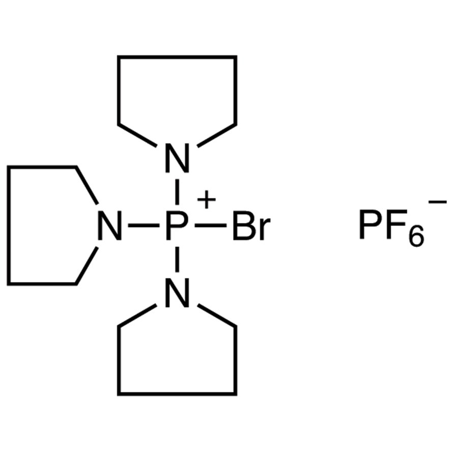 Bromotripyrrolidinophosphonium Hexafluorophosphate >98.0%(HPLC)(N) - CAS 132705-51-2
