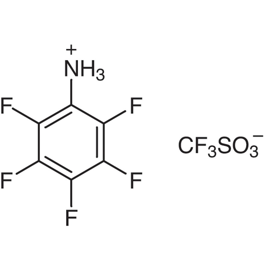 Pentafluoroanilinium Trifluoromethanesulfonate >98.0%(T)(HPLC) - CAS 912823-79-1