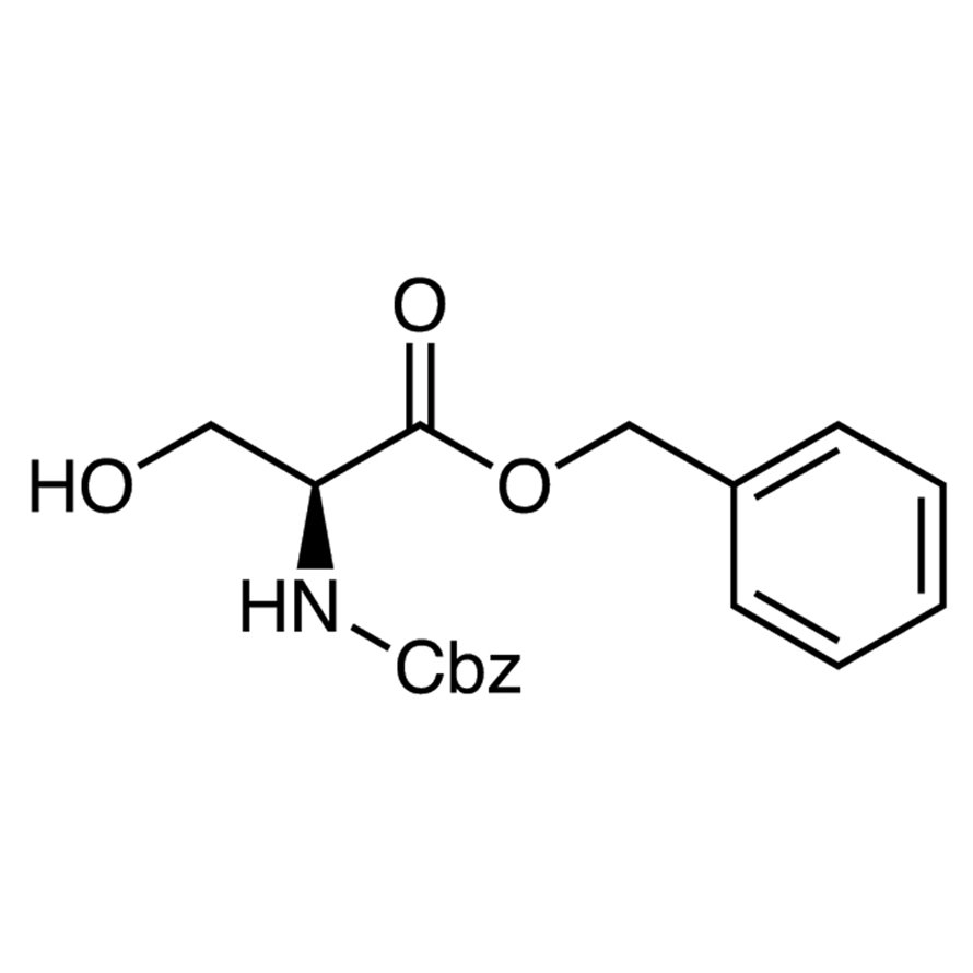N-Benzyloxycarbonyl-L-serine Benzyl Ester >97.0%(HPLC)(N) - CAS 21209-51-8