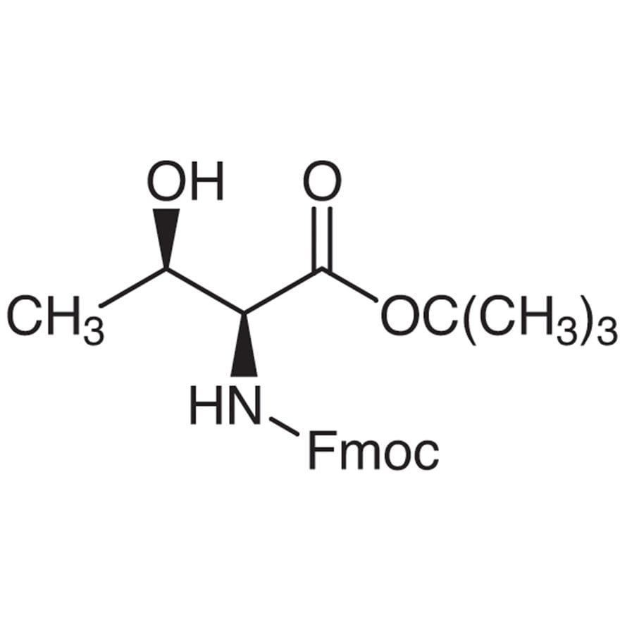 Nα-[(9H-Fluoren-9-ylmethoxy)carbonyl]-L-threonine tert-Butyl Ester >98.0%(HPLC)(N) - CAS 120791-76-6