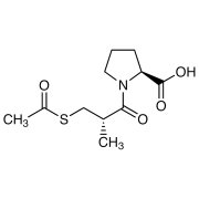 1-[(2S)-3-(Acetylthio)-2-methylpropionyl]-L-proline >90.0%(T) - CAS 64838-55-7