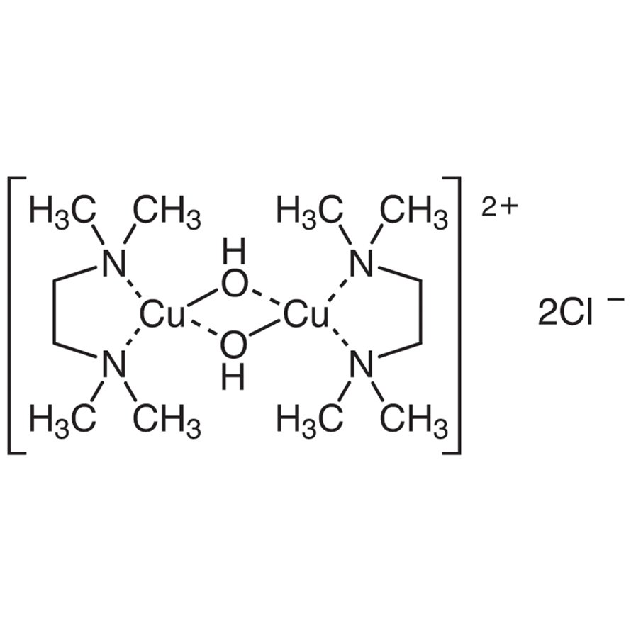Di-μ-hydroxo-bis[(N,N,N',N'-tetramethylethylenediamine)copper(II)] Chloride >97.0%(T) - CAS 30698-64-7